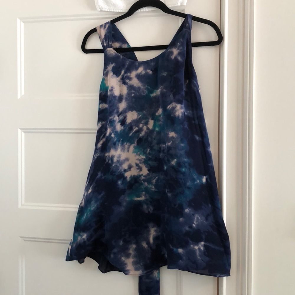 Silk mini dress from Parker.